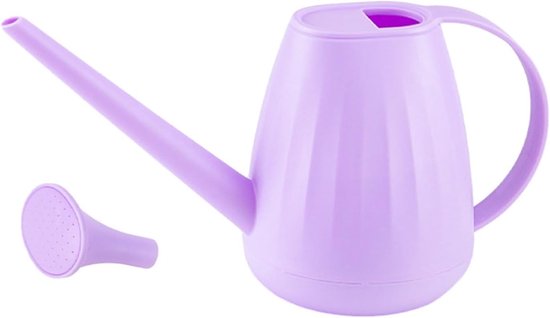 2-liter-gießkanne, Leichte Gießkanne Mit Langem Ausguss Für Den Innenbereich, Lila