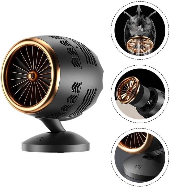 Tragbarer Rauchreiniger Für Den Innenbereich, Usb-mini-dunstabzugshaube Mit Verstellbarem Ständer, Ideal Zur Lufterfrischung In Der Küche Und In Der Nähe Ihres Schreibtisches.