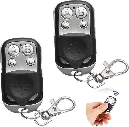 433-mhz-fernbedienung, Garagentor-fernbedienung, Handsender, Vier-tasten-garagentor-fernbedienung Aus Metall