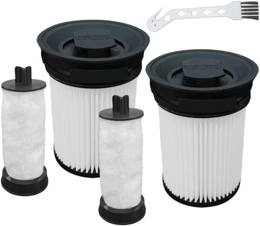 Ersatzfilterset Für Miele Triflex Hx1 Staubsauger, Für Effiziente Staubentfernung Und Verlängerte Lebensdauer Des Staubsaugers (4 Filter + 1 Bürste)