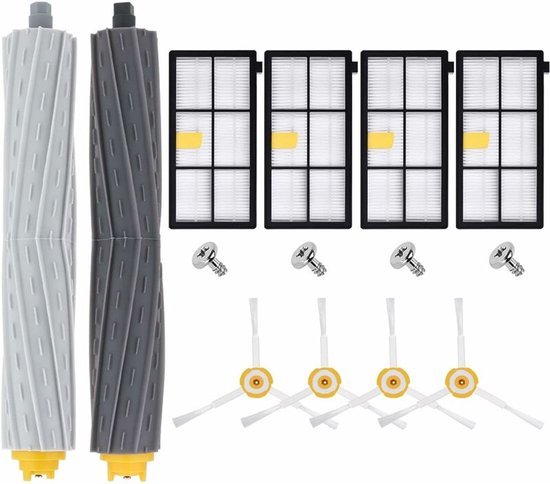 Ersatzteilset Für Irobot Roomba 800/900 Serie, Bürsten Und Filter