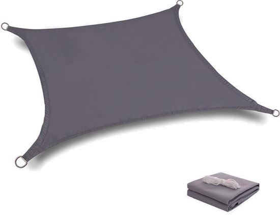 Wasserdichtes Sonnensegel – Rechteckig 2 X 3 M, 95 % Uv-schutz, Geeignet Für Außenbereich, Terrasse, Garten, Balkon