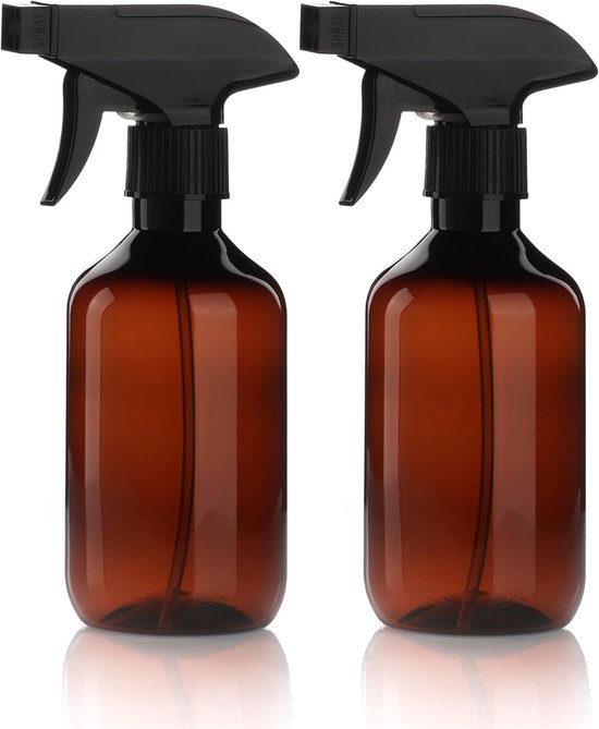 Stück Kunststoff-sprühflaschen, 300 Ml, Nachfüllbar, Mit Verstellbarem Sprühkopf (nebel & Strahl), Pflanzensprüher Für Haare