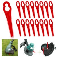 100 Ersatzklingen Pro Packung, Geeignet Für Rasentrimmer, Garten- Und Rasenkantenpflege.