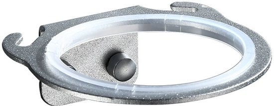 Wandmontierter Haartrocknerhalter, Platzsparende Wandhalterung Aus Aluminium Für Badezimmer, Haartrocknerhalterung, Haartrocknerständer