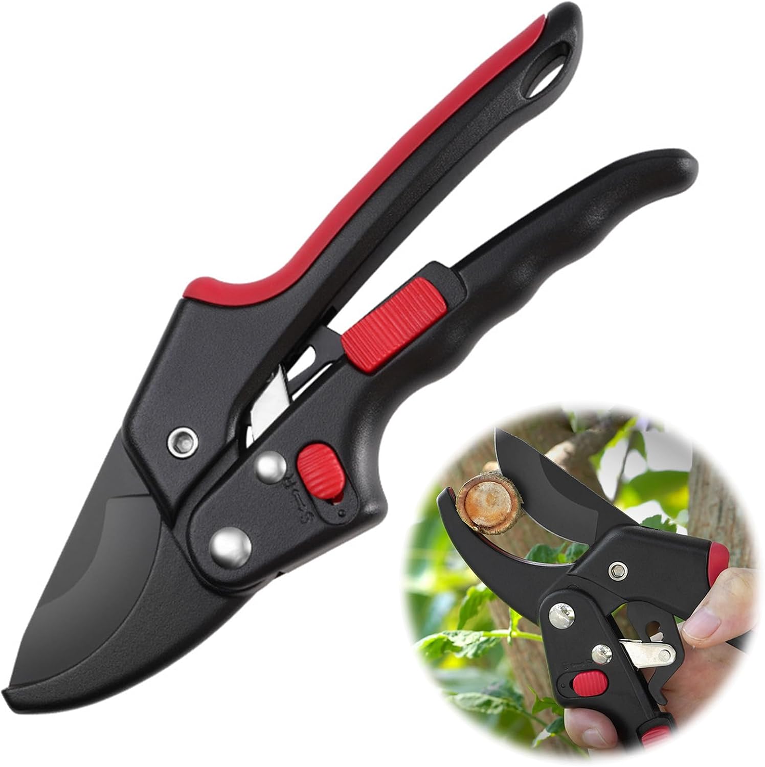 Rutschfeste Gartenschere – Ergonomische Gartenschere