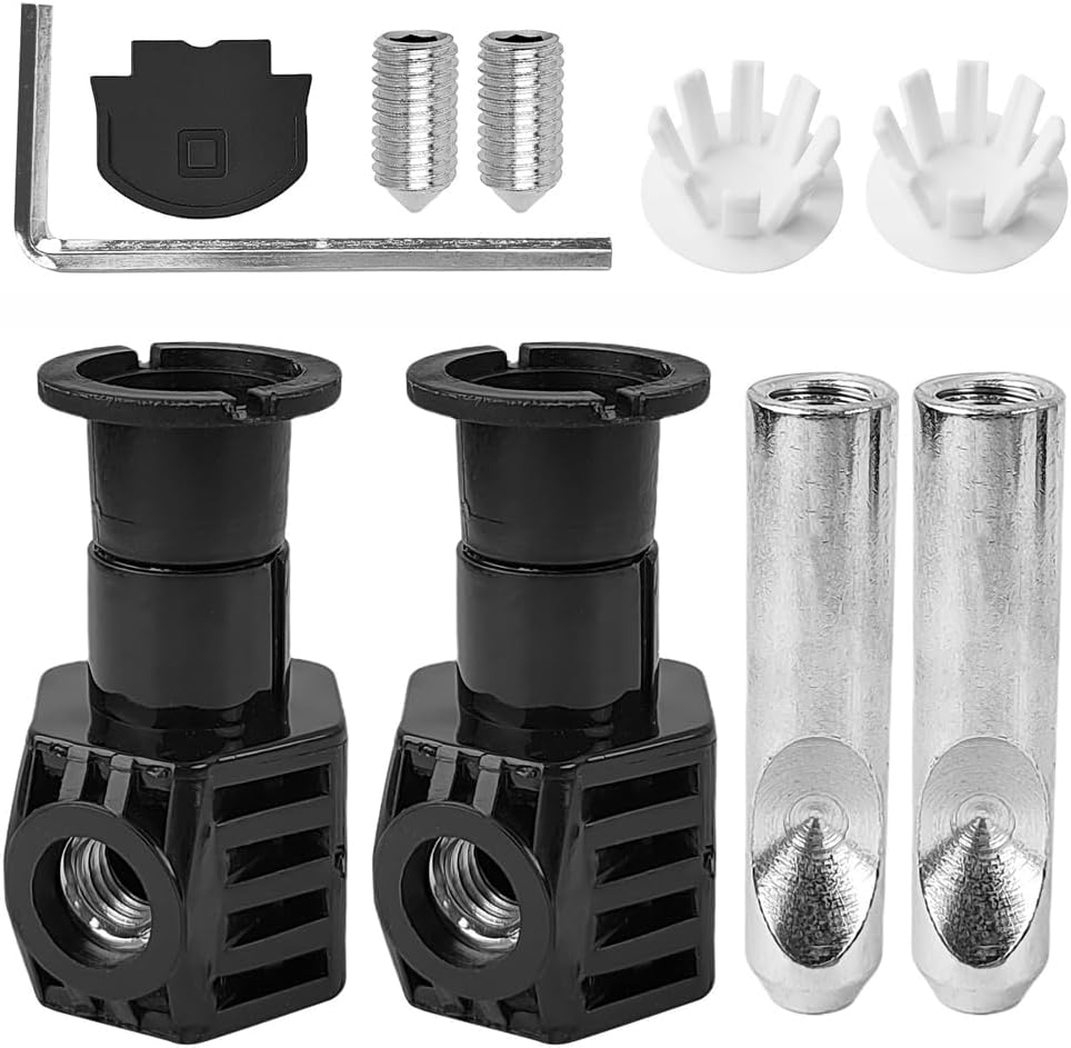 Toilettenschrauben, Universelle Toilettensitzhalterungen Und Toilettenverlängerungssets Für Den Badezimmergebrauch (11 Cm/4,33 Zoll Schraubenschlüssel Mit Weißer Kappe)