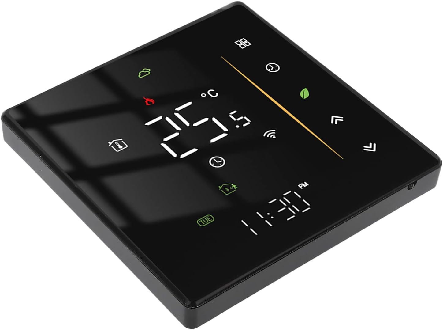 Intelligenter Thermostat Zur Steuerung Energiesparender Und Flammhemmender Haushaltsgeräte.