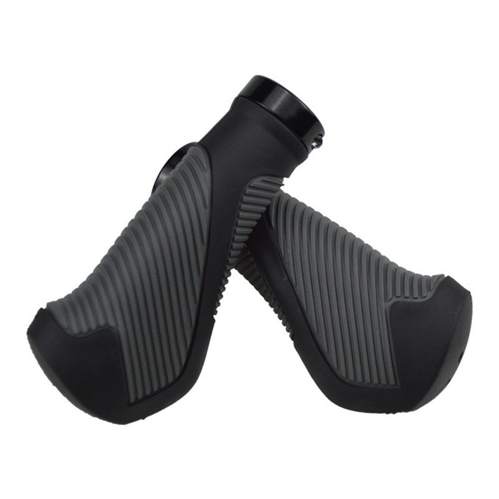 Verbesserte Fahrradlenkergriffe Mit Ergonomischem Design Und Gelbeschichtetem Dual-composite-gummi Universeller Durchmesser 22 Mm.