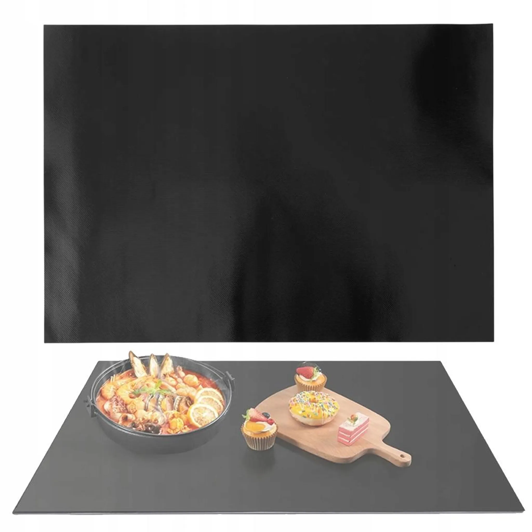 2 Magnetische Schutzmatten Für Induktionskochfelder, Kratzfest, Rutschfest, Schmutzabweisend, Ölbeständig, 40 X 60 Cm