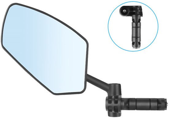 Rückspiegel, Geeignet Für Fahrräder, 360° Drehbar, Klappbar, Verstellbar, Für Elektroroller, 1 Stück