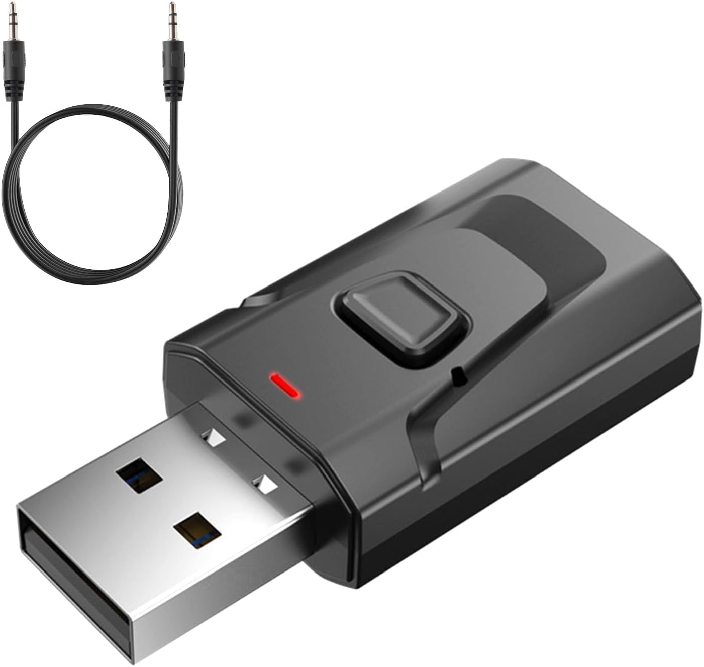 2-in-1 Kabelloser Carplay-adapter, Kleiner Kabelloser Carplay- Und Android Auto-adapter Mit Usb-c/a-anschluss, Plug & Play, Stabile Verbindung