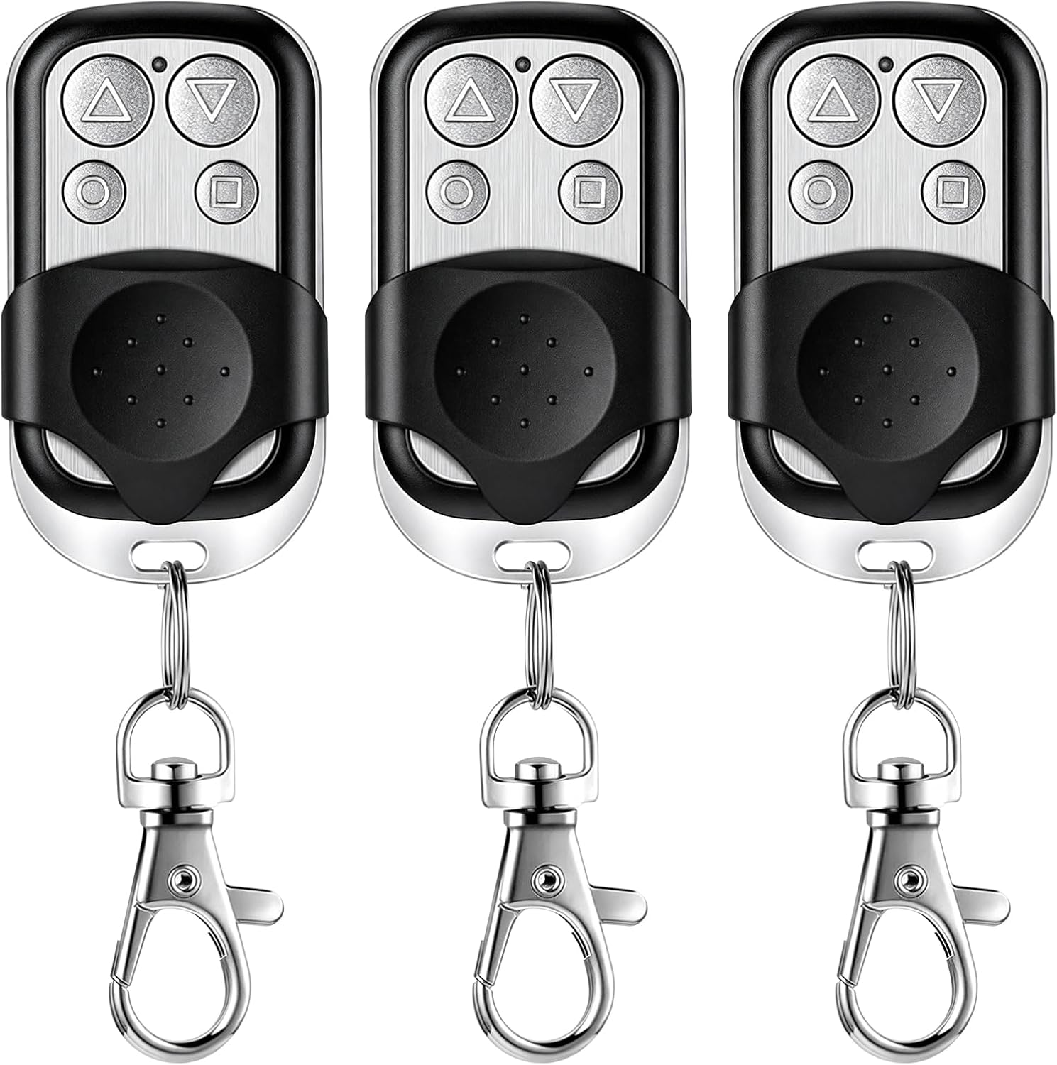 Garagentor-fernbedienung, 3er-pack, 433 Mhz, Universell, Klonbar, Kompatibel Mit Marantec Handsendern, Lichtschaltern Und Autos