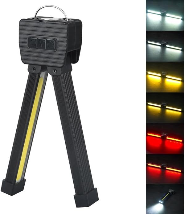 Fitnessstudiolampe – Werkstattlampe – Usb-aufladbar – Tragbare Taschenlampe – Magnetisch Befestigbar – Posenbeleuchtung – 180° Drehbar Und Faltbar