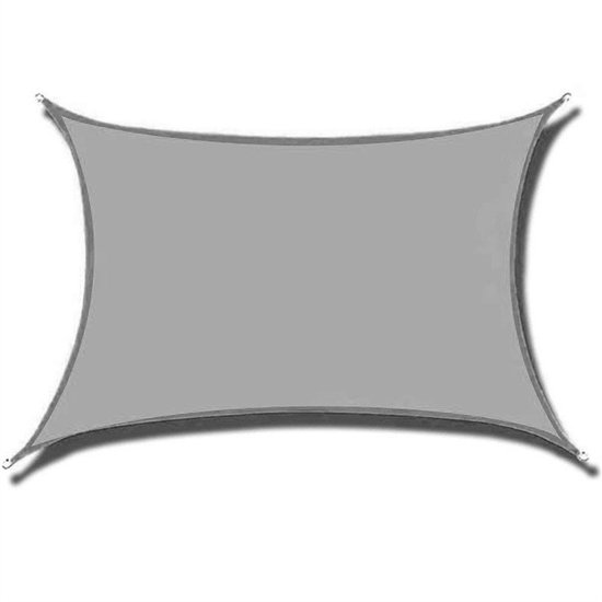 Rechteckiges, Blickdichtes Schattierungstuch (2 X 3 M) – Markise Und Sonnenschutz Für Terrasse, Garten, Balkon Und Pool