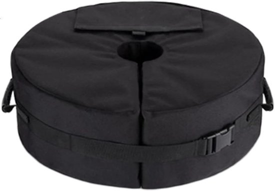 46 X 46 X 15 Cm Schwarzer, Befüllbarer Sandsack Für Pavillonmarkisen Aus 600d Oxford-gewebe.