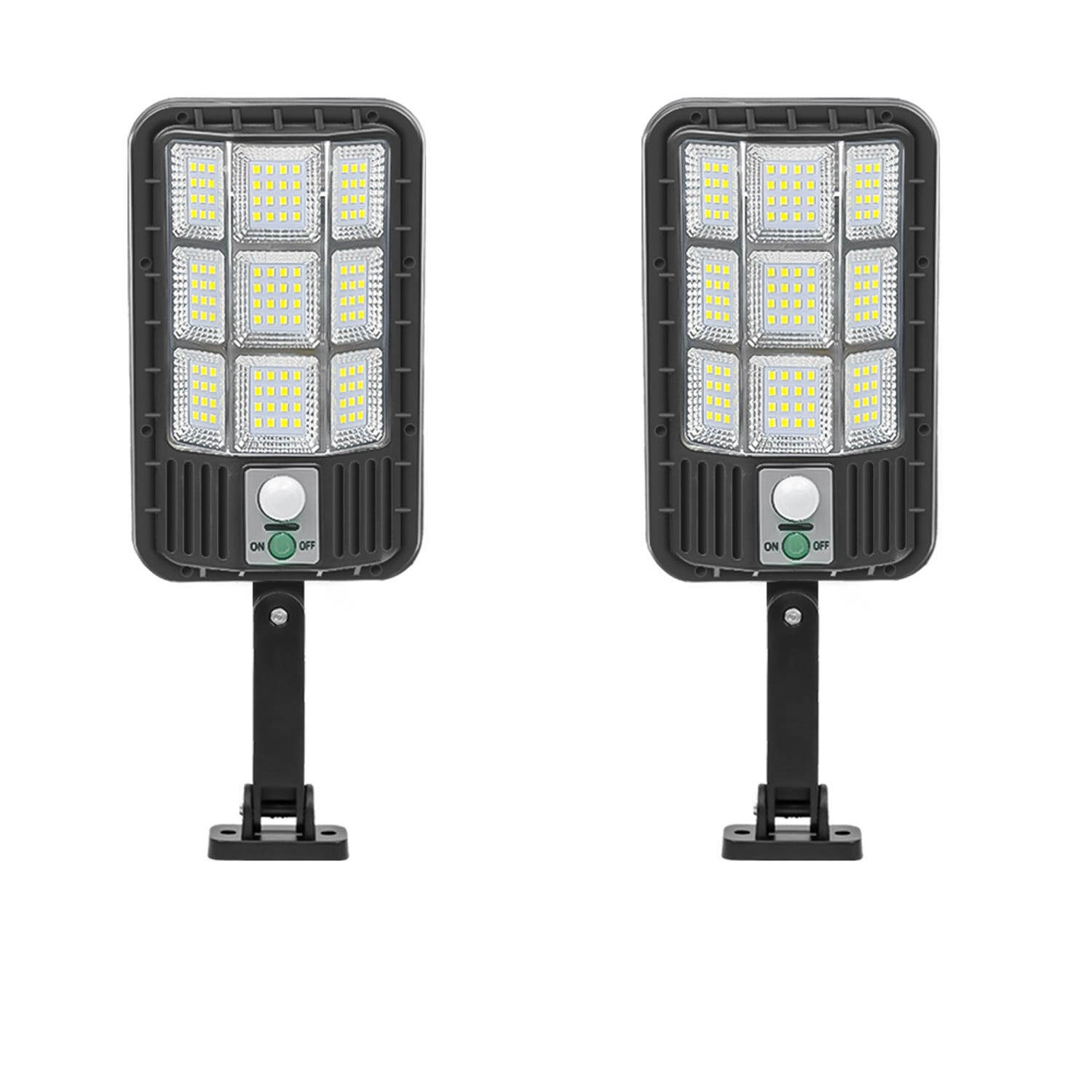 Solar-außenleuchte – 108 Leds, Wasserdichter Solar-flutlichtstrahler Ip65, 3 Modi (2er-pack)