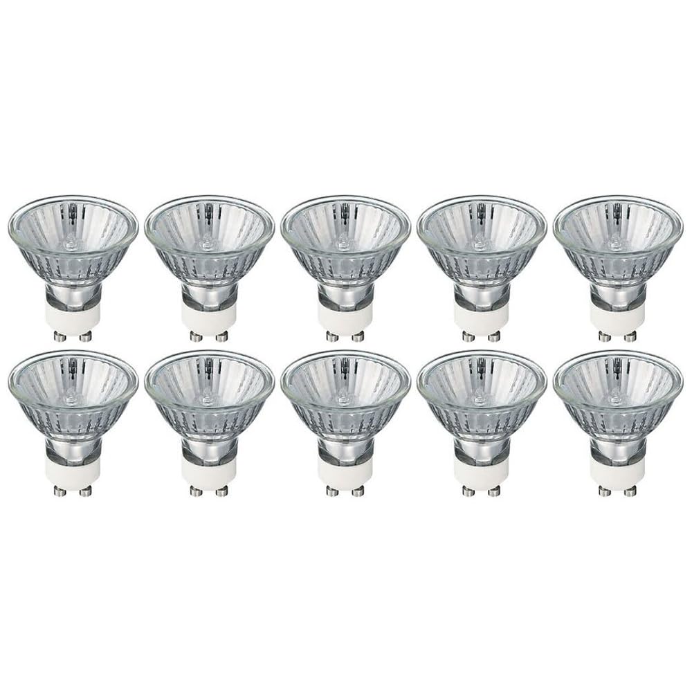 10er-pack Gu10-230v-35w Halogenlampen – Aromatherapielampe, Kerzenlicht, Dimmbare Lichtquelle