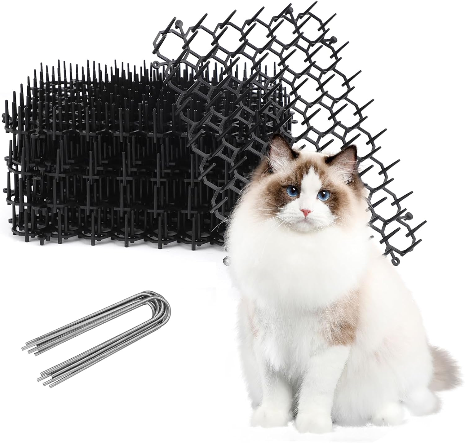 12er-pack Katzenabwehrmatten (6,2 X 8 Zoll), Für Wildtiere Und Gartenpflanzen