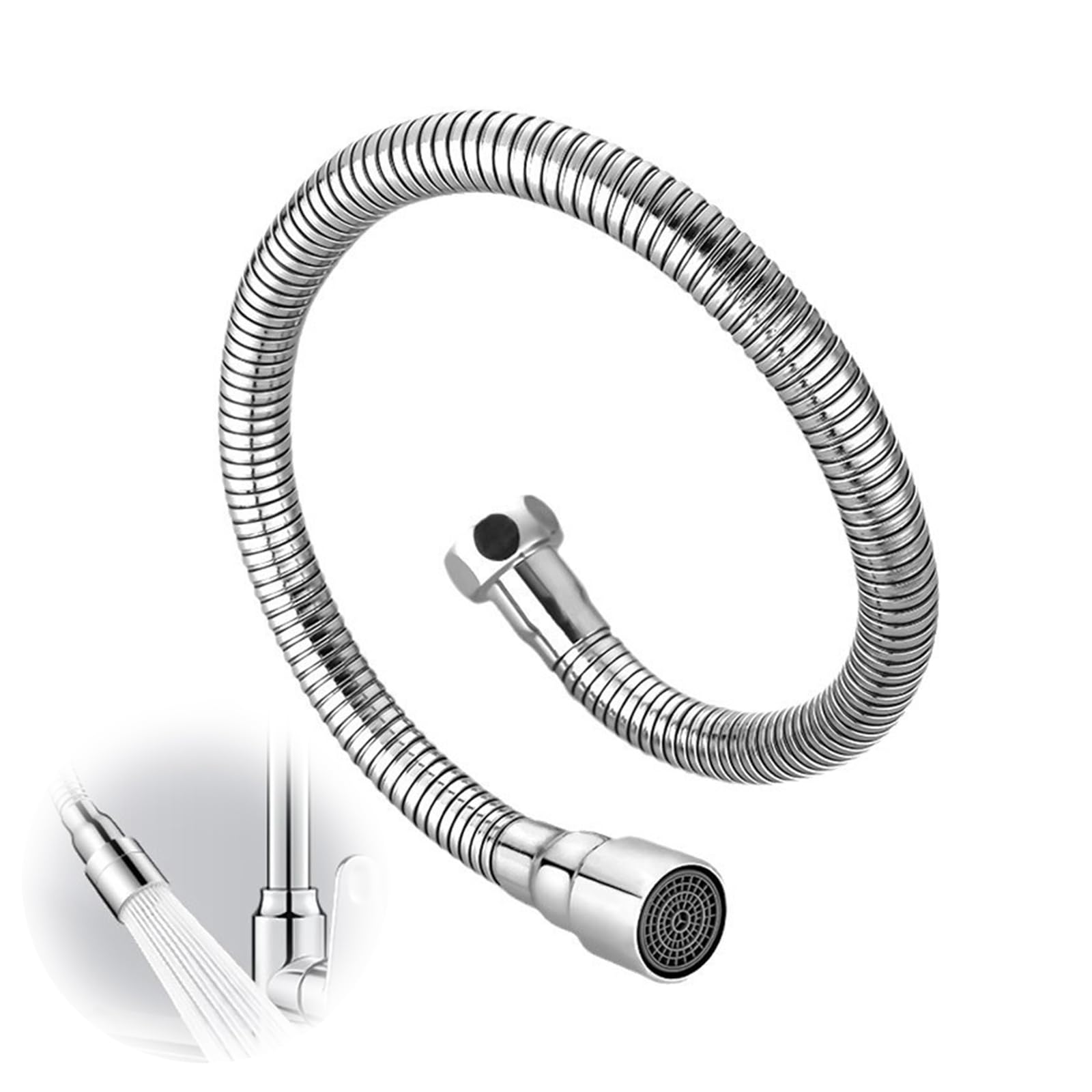 Verlängerung Für Küchenspülenarmaturen, Edelstahl, Armaturverlängerung, Armaturglocke