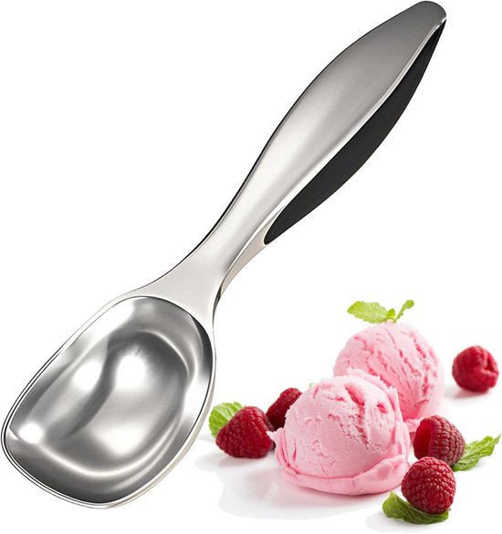 Eiskugelportionierer, Hochwertiger Eiskugelportionierer Aus Zinklegierung, Geeignet Zum Servieren Von Keksen, Eiscreme Und Fruchteis.