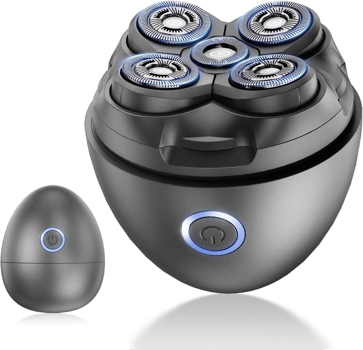 Herren-kopfrasierer, Verbesserter Flexibler 5d-kopfrasierer Für Herren, Usb-c-aufladbar, 150 Minuten Laufzeit, Wasserdichter Nass-/trockenrasierer