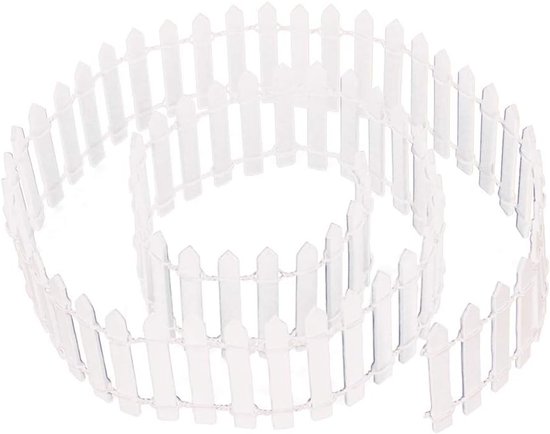Mini-gartenzaun, Holzzaun, Flexibler Mini-zaun, Dekorativer Mini-gartenzaun. Geeignet Für Bastelarbeiten, 90 X 5 Cm 3 Stück (orange).
