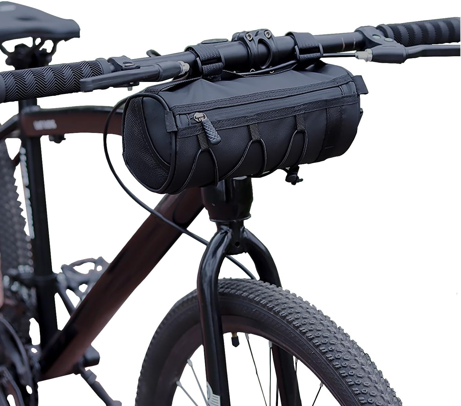 2,5-liter-fahrradlenkertasche, Wasserdichtes Fahrradzubehör, Rahmentasche Vorne Mit Reißverschluss Und Schultergurt