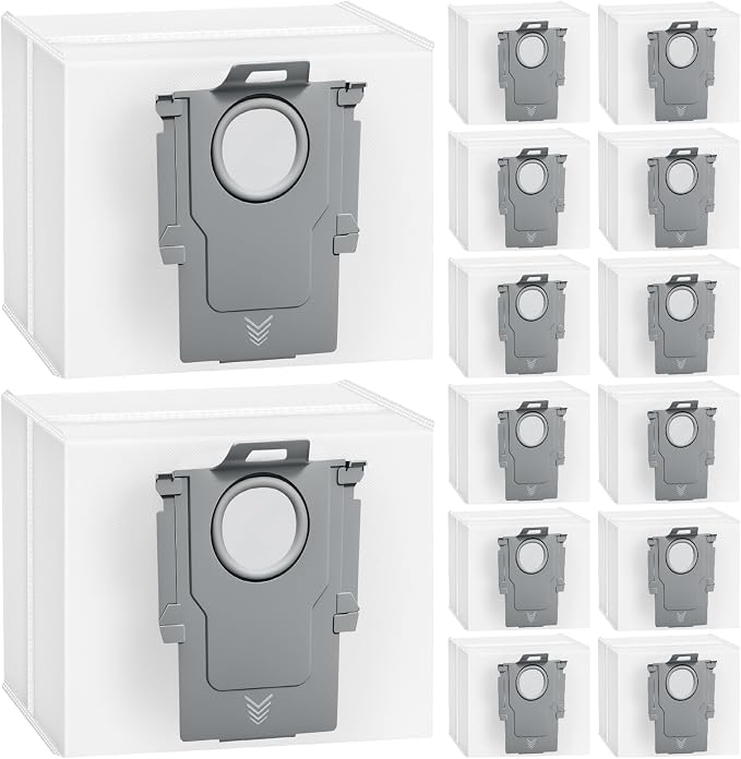 14er-packung 3-liter-staubbeutel Als Ersatz Für Roborock Q5, Q5+, Q7+, Q7 Max+, S8+, S8 Pro Ultra, S7 Maxv Ultra
