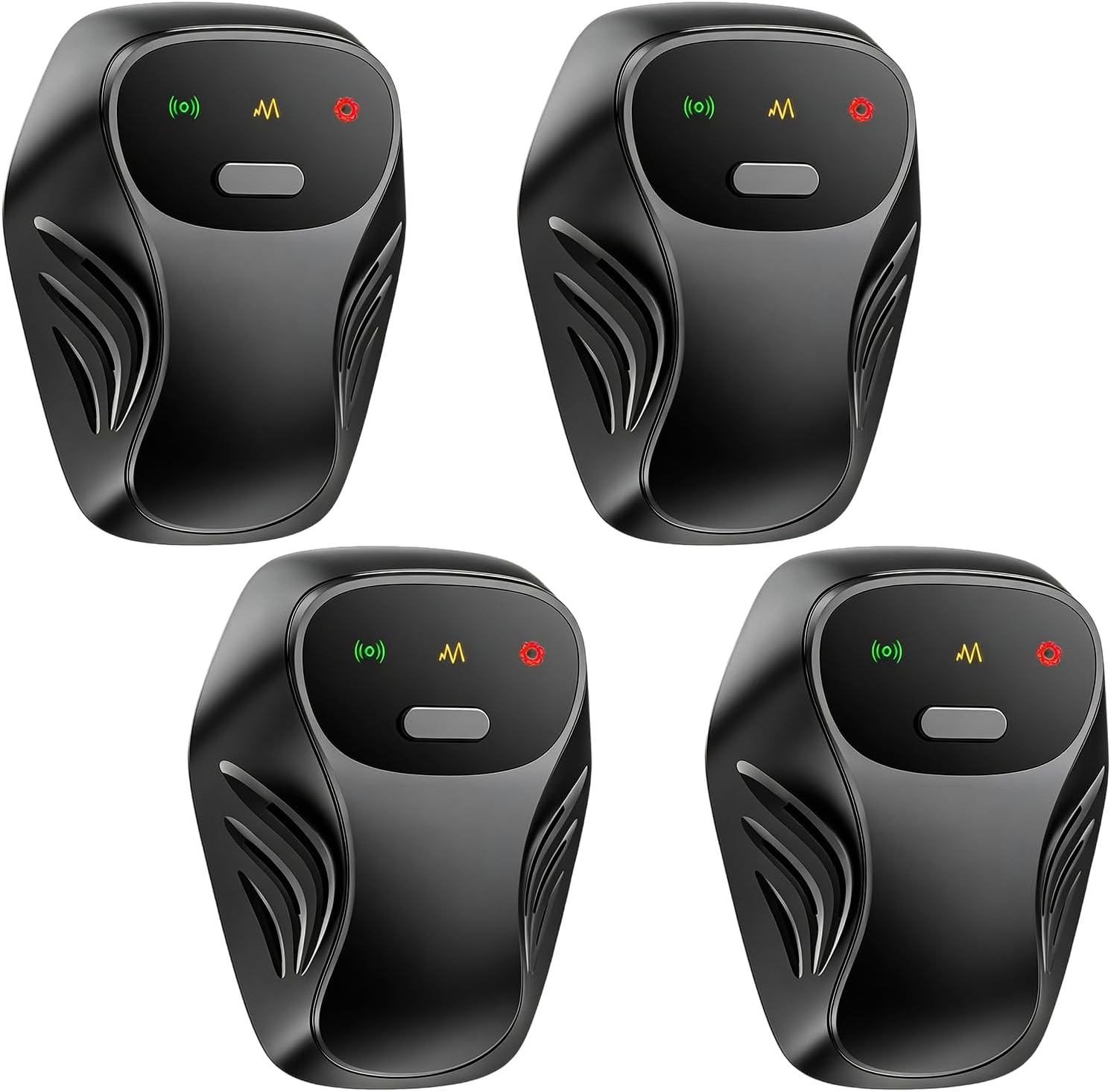 Set Mit 4 Elektronischen Mäusevertreibern, Ameisen, Fliegen, Zur Bekämpfung Von Mäusen, Insekten (kakerlaken, Mücken) Und Nagetieren, Ultraschall-schädlingsbekämpfer