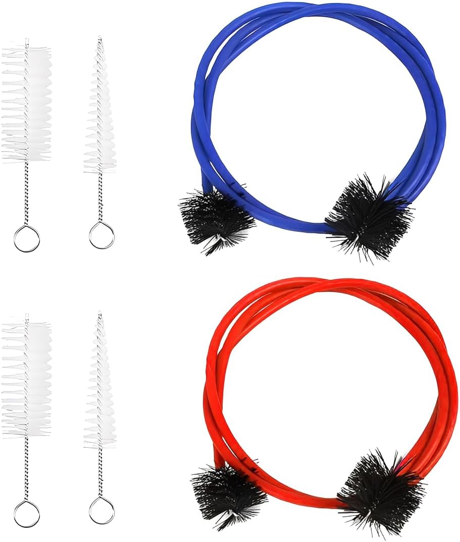 2-teiliges Kleines Reinigungsset, Kleine Reinigungswerkzeuge, Kleines Reinigungsset, Kleines Mundstück-ersatzreinigungsbürstenset