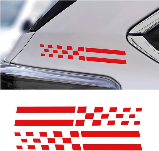 2-teiliges Set Reflektierender Sicherheitsaufkleber – Universelle Aufkleber Für Fahrräder, Helme Und Autos – 20 X 3 Cm
