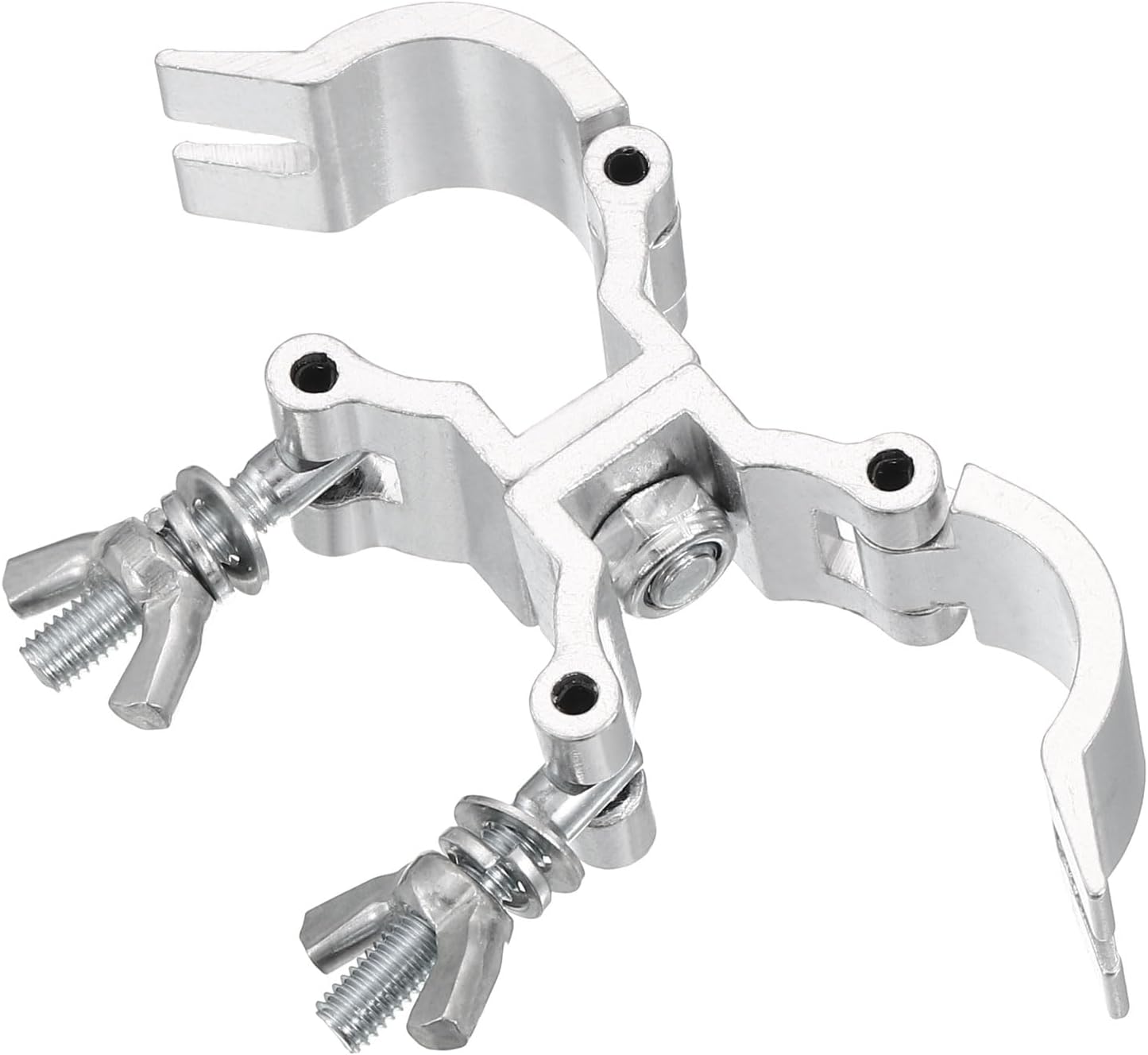 Leichte Balkenschelle, Flexible Schlauchschelle Aus Aluminiumlegierung – Für Bühnenprojektorröhren Mit Einem Durchmesser Von 25–30 Mm, Doppelring-design – 1 Stück Pro Packung