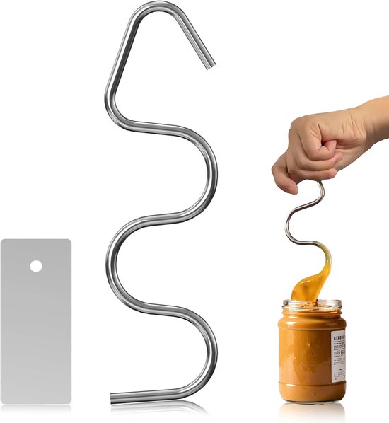 Erdnussbutter-mixer Für 350-850-ml-gläser, Küchenhelfer Für Erdnuss-, Mandel-, Cashew- Und Sonnenblumenbutter, Marmelade, Brot, Kuchen Und Kekse – Silber