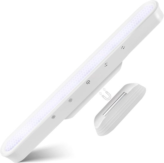 Kabellose Schrankleuchte Mit 56 Leds – Touch-steuerung, Magnetische Befestigung, Usb-c-ladeanschluss, Einstellbare Farbtemperatur