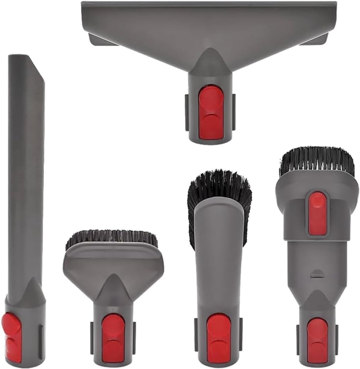 5-in-1 Staubsauger-zubehörset – Ersatzzubehörset – Bürstenaufsatz – Düsenset – Akku-staubsauger