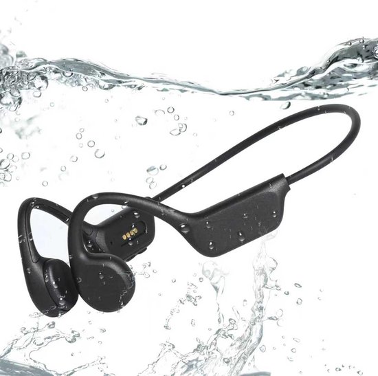 Knochenschall-schwimmkopfhörer, Ipx8 Wasserdicht, Kabelloses Bluetooth 5.4 Open-headset Mit 32-gb-mp3-player Zum Schwimmen Und Laufen
