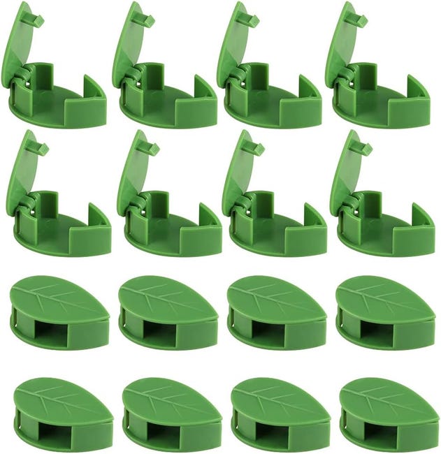100 Kletterpflanzen-stützclips, Selbstklebende Clips, Geeignet Für Kletterpflanzen An Innenwänden.