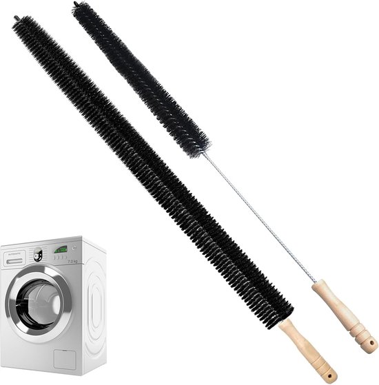 2er-pack Flexible Heizkörper- Und Eckenreinigungsbürsten Mit Holzgriff