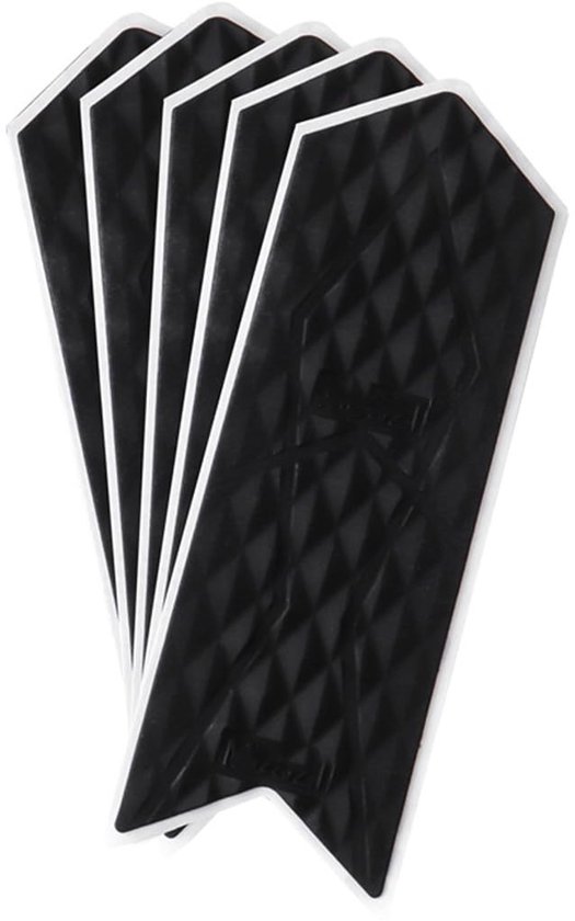 Fahrrad-schutzhüllen (5er-pack, Schwarz) – Silikon-kettenschutz Und Unterrohrschutz – Schützt Vor Kratzern Und Beschädigungen – 100 X 35 Mm