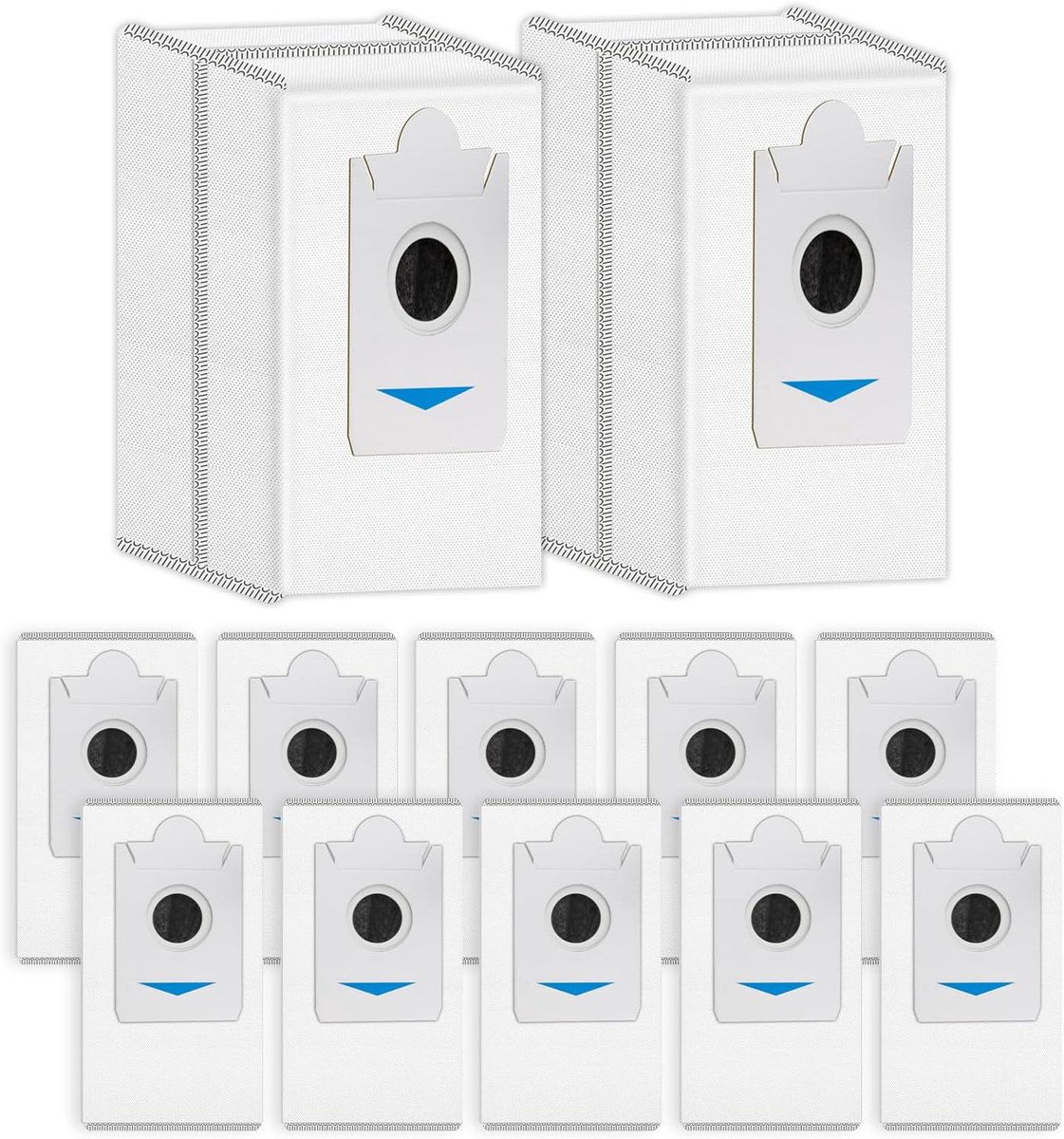 (12 Stück) Ersatz-staubbeutel Für Ecovacs Deebot T30s/ T30s Pro/ X2/ X2 Omni/ X5 Omni/ X5 Pro Omni – 12 Stück