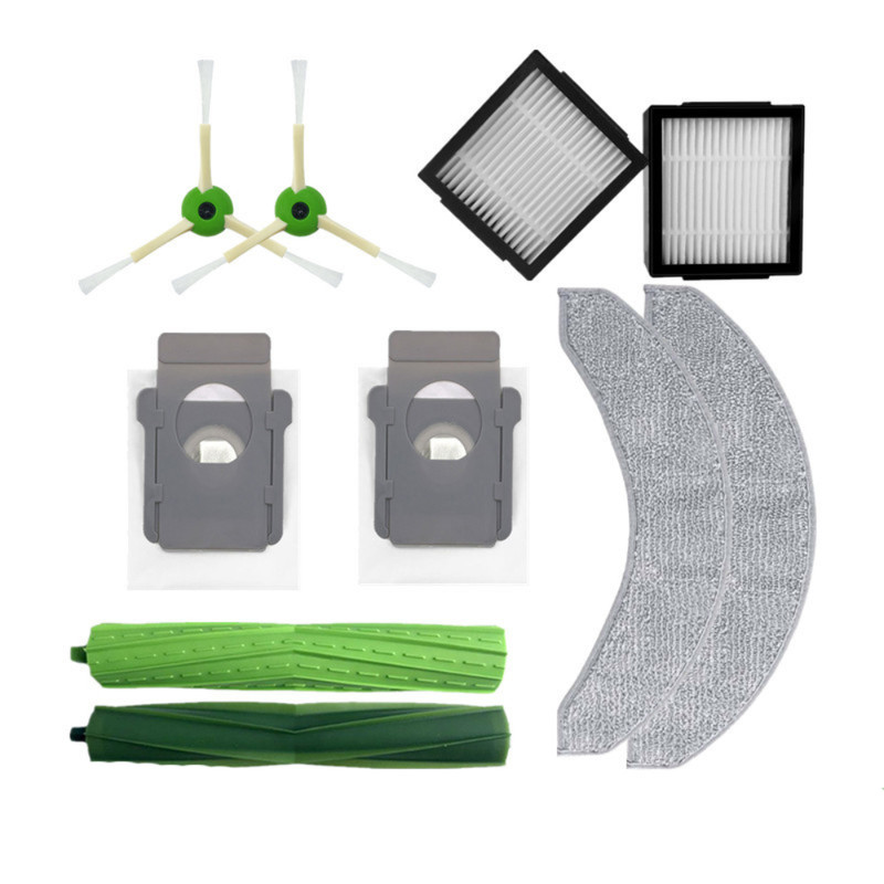 Ersatzteile Kompatibel Mit Irobot Roomba Combo J7, Combo J7+, Combo J9+, Combo 10 Max Saugroboter, Doppelgummiwalzenbürste