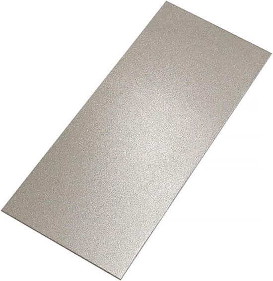 Diamant-schärfplatte Mit 600er Körnung Für Wetzsteine, 17 X 7,5 Cm