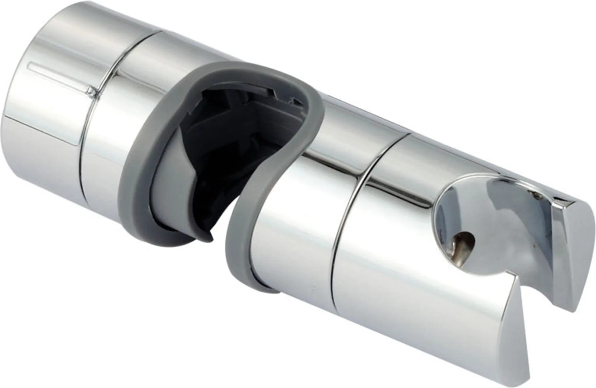 2-teiliger, Verstellbarer Handbrausehalter Für Stangen Mit 18–25 Mm Durchmesser, Ersatz-handbrausehalter – Grau