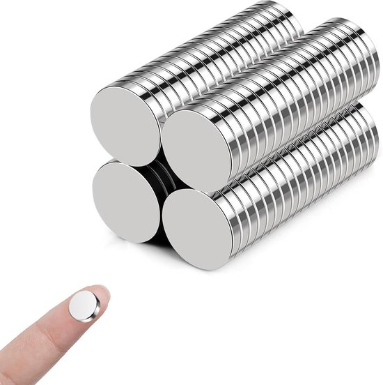 80 Stück 10 X 2 Mm Superstarke Runde Magnete, Kleine Neodym-kühlschrankmagnete, Mini-magnete, Für Kühlschränke, Fotos Und Bastelarbeiten