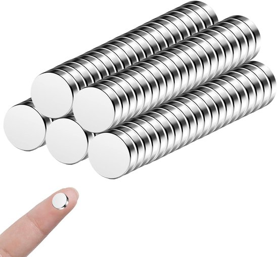 100 Stück 8x2 Mm Starke Runde Magnete, Neodym-kühlschrankmagnete, Mini, Für Kühlschränke/fotos/whiteboards.