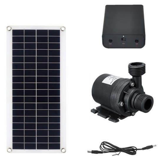30-w-solarbrunnenpumpen-set Für Gartenteiche Mit Polykristallinen Silizium-solarzellen