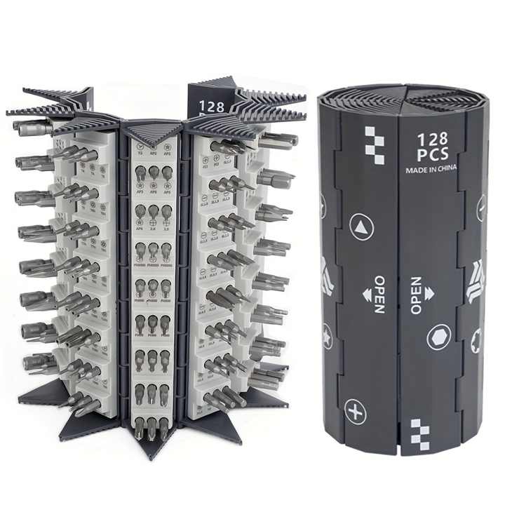 Neues 128-in-1-magnetschraubendreher-set, Diy-ratschenschraubendreher-set, Präzisionsschraubendreher-sets, Kompaktes Reparaturset Für Möbel