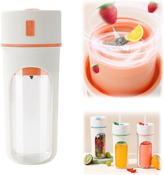 Elektrischer Orangen- Und Zitrussaftbecher - Usb-wiederaufladbarer Tragbarer Mini-saft (orange)