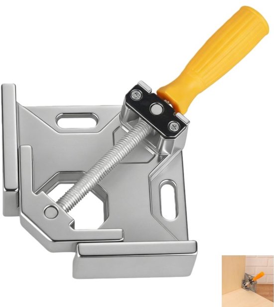 1-teilige 90°-winkelklemme – 4-fach Verstellbare Drehbackenklemme – Rahmenklemme Aus Aluminiumlegierung Für Holzbearbeitung – 265 × 153 Mm